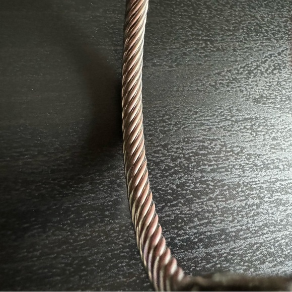 ⚜️3 for $30⚜️ Twisted Cable Cuff Bracelet (Silver Tone) - Picture 8 of 10